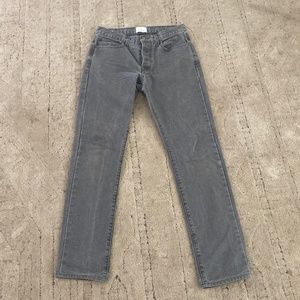 Sid Mashburn Grey Canvas Vintage Jeans. 32x31. Good condition